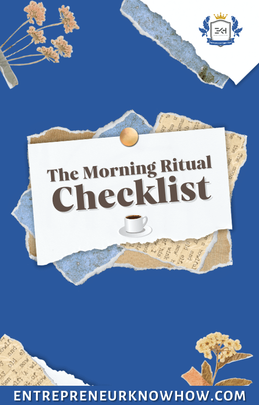 free-morning-ritual-checklist Free Morning Ritual Checklist